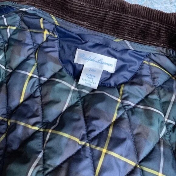 Ralph Lauren Jacket with Corduroy Collar – Excellent Condition (Orig. $100) - Picture 8 of 11